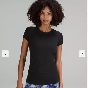 Lululemon Swiftly Tech Short-Sleeve Shirt, Black (Size 8)